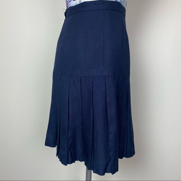 Vintage Sassco Pleated Skirt - Picture 5 of 10